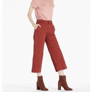 Wide leg crop Lucky brand jeans
